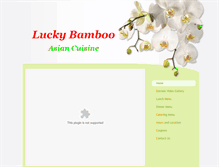 Tablet Screenshot of luckybamboo1.com